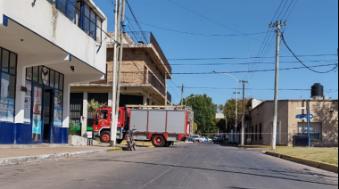 Explosión frente al vacunatorio del Club San Martín