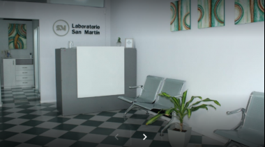 El Laboratorio San Martín continúa trabajando con normalidad