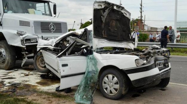 Un camión y dos autos protagonizaron un nuevo accidente en la Ruta 3
