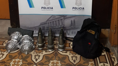 Lo atraparon con objetos robados del cementerio y ya esta libre