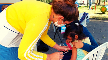 Jornada de vacunación en la Casa del Niño “Laura Vicuña”