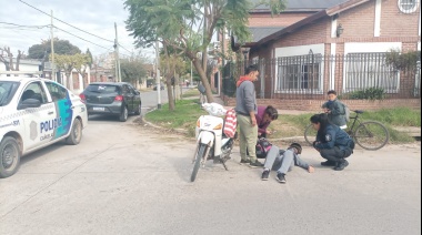 Accidente en Matheu y Basavilbaso
