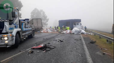 Accidente en la Autopista Ezeiza-Cañuelas