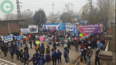 Marcha frente a Molino Cañuelas
