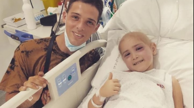 Santi Maratea fue a visitar a Emily