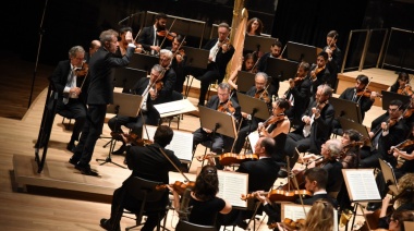 La orquesta sinfónica nacional se presenta en Las Heras