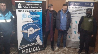 Intentaron escapar de un control de tránsito pero fueron detenidos