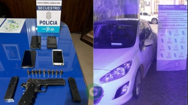 Intentaron escapar de un control de tránsito pero fueron detenidos