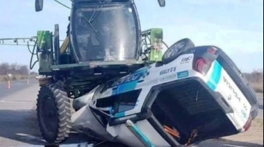 Insólito accidente en la Ruta 6