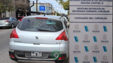 Circulaba en un auto con pedido de secuestro fue detenido