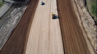Avance de la obra “Variante Cañuelas”
