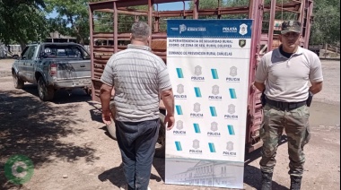 Camino Panelo: Intentó robar ganado y fue capturado