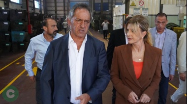 Scioli de campaña en Cañuelas
