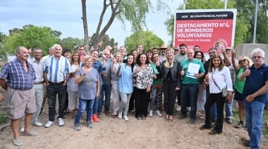 Confirman la construcción de un Destacamentos de bomberos de Uribelarrea y El Taladro