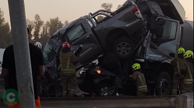 Impactante accidente sobre Ruta 6