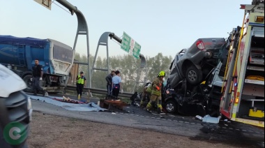 Impactante accidente sobre Ruta 6