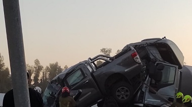 Impactante accidente sobre Ruta 6