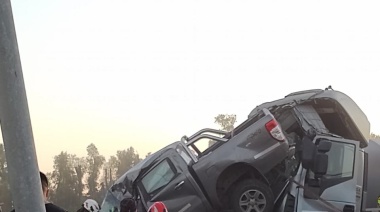 Impactante accidente sobre Ruta 6