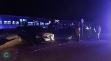 Accidente en las vías