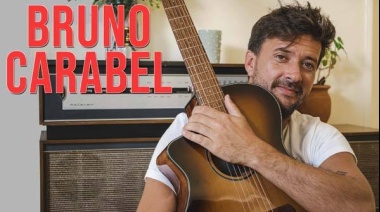 Bruno Carabel se presenta en el Teatro de Cañuelas