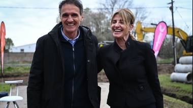 Fassi y Katopodis encabezaron un acto por el inicio de una nueva etapa de asfalto
