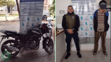 Recuperan moto robada en La Matanza