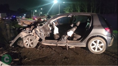 Accidente a la altura de SMATA