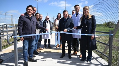 Se inauguró el bajo nivel  "San Cristóbal" y la parada ferroviaria Hospital Néstor Kirchner
