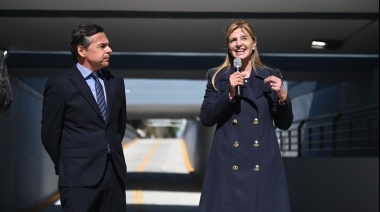 Se inauguró el bajo nivel  "San Cristóbal" y la parada ferroviaria Hospital Néstor Kirchner