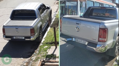 Encuentran en Gonzalez Catán una camioneta robada en Cañuelas