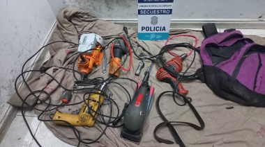 Intentaba vender herramientas robadas y fue aprehendido