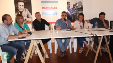 A cuatro días del Balotaje: Radicales de Cañuelas llaman a votar por Massa