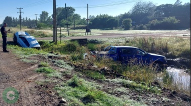 Accidente a la altura de Los Nogales