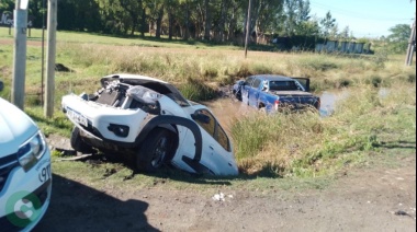 Accidente a la altura de Los Nogales
