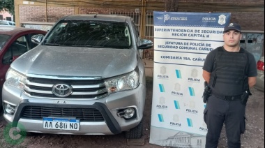 Recuperan en El Jagüel una camioneta robada en Cañuelas