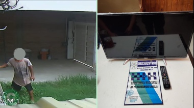 Robo y detención en Máximo Paz