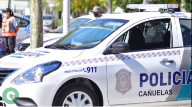 Robo, tiros y detención