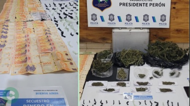 Operativo antidroga: Peligrosa banda desarticulada