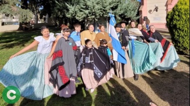 Día de la bandera y cabalgata en Uribelarrea