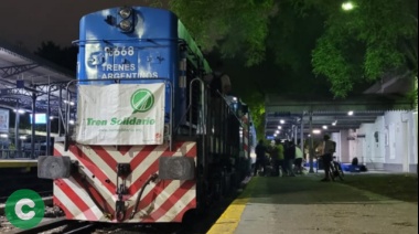 Se viene otro viaje del “Tren solidario”