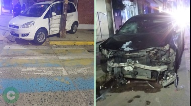 Choque durante la madrugada