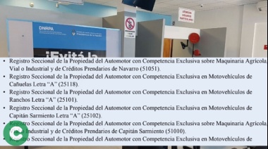 Es oficial: El Gobierno ordenó el cierre de 136 Registros del Automotor