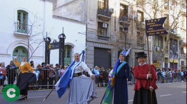 Cañuelas presente en el 130º Aniversario de la Avenida de Mayo