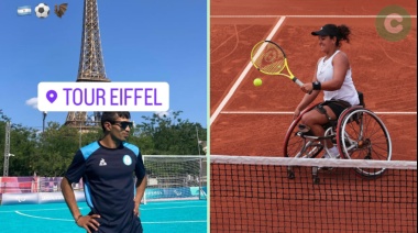 Se vienen los Juegos paralímpicos: Junior Fernández y Flor Moreno ya están en Paris