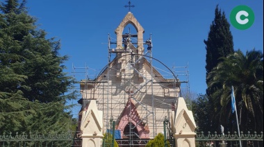 Comenzó la restauración del Santuario de Uribelarrea