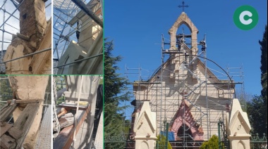 Avanza la restauración en el Santuario de Uribelarrea