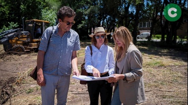 Avance de la obra del Parque Las Rosas