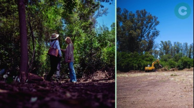 Avance de la obra del Parque Las Rosas