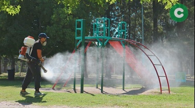 Dengue: Operativo de fumigación por los barrios
