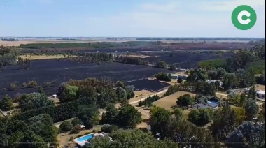 Video: El día después del incendio en Uribelarrea
